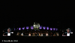 Teatro del Silenzio, 12. Juli 2012, Photo copyright bocelli.de